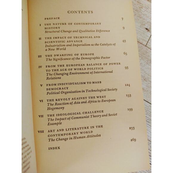 An Introduction to Contemporary History by Geoffrey Barraclough 1968 Paperback - Picture 5 of 11